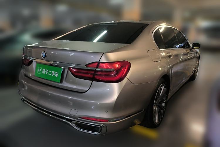 Used BMW 7 Series 2018 740Li Leading Model Excellence Package Rear Right 45 Deg