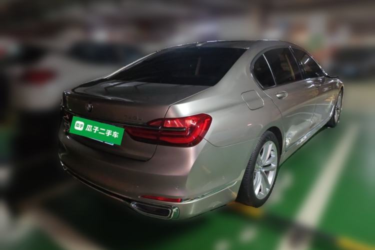 Used BMW 7 Series 2018 730Li Luxury Model Excellence Package Rear Right 45 Deg