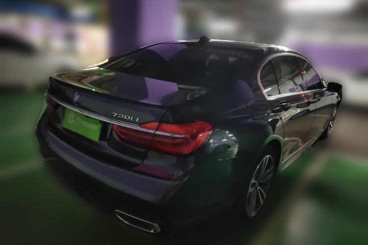 Used BMW 7 Series 2018 730Li Leading Model M Sport Package Rear Right 45 Deg
