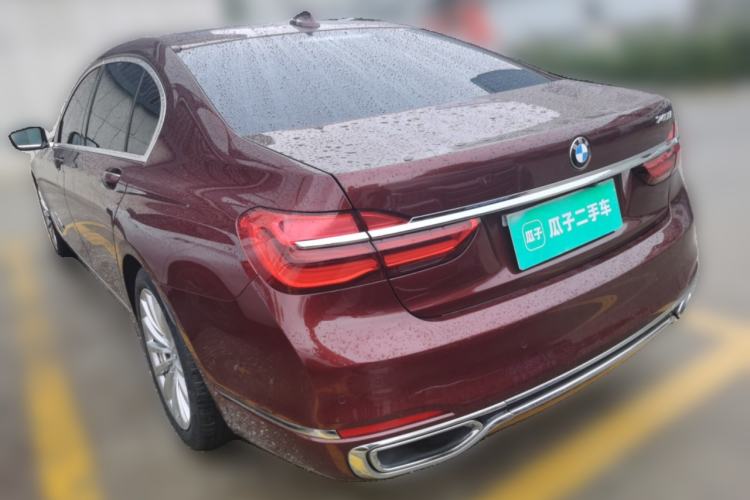 Used BMW 7 Series 2018 730Li Leading Model Excellence Package Rear Left 45 Deg