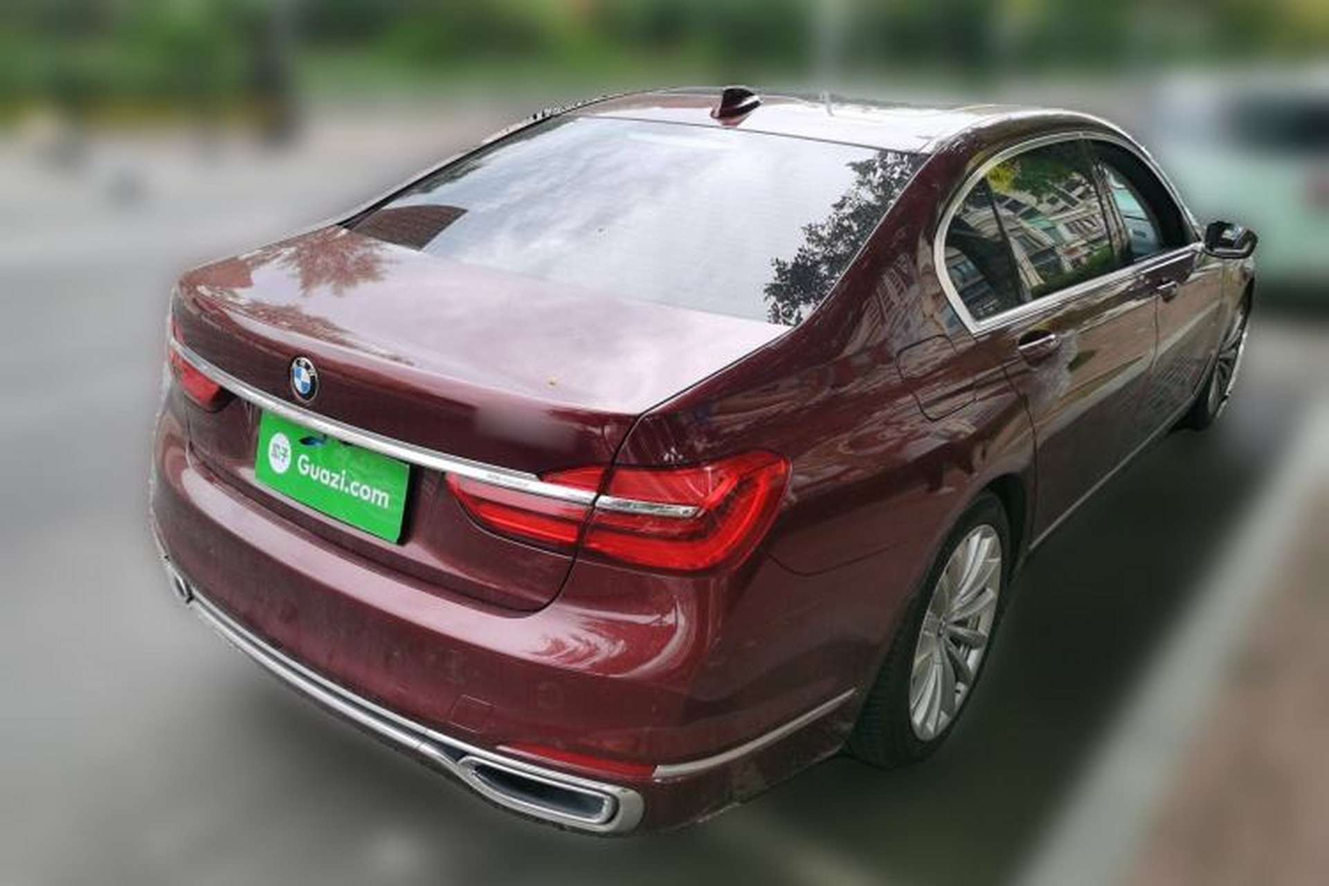 Used BMW 7 Series 2018 730Li Leading Model Excellence Package Rear Right 45 Deg