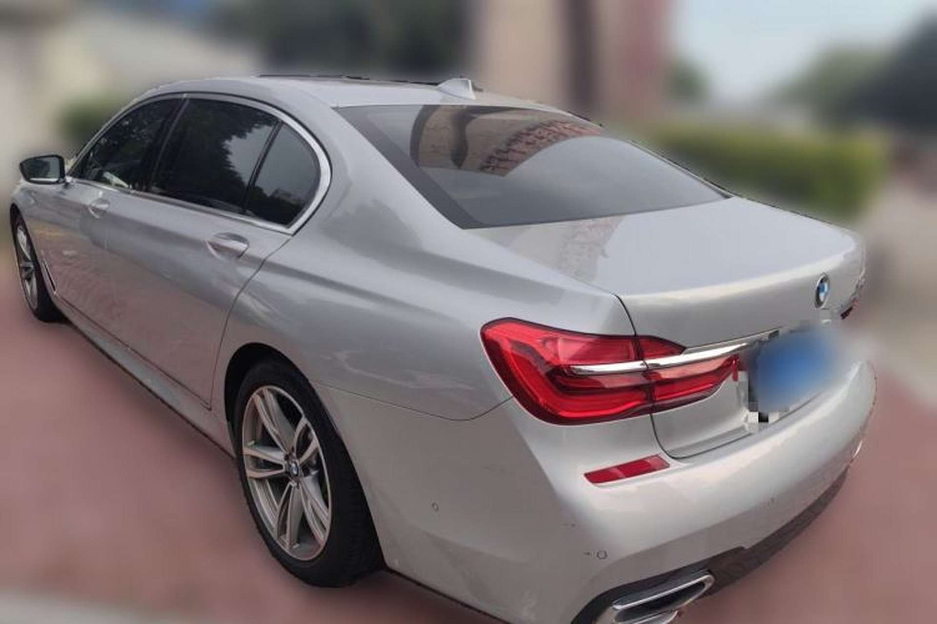 Used BMW 7 Series 2018 730Li Luxury Edition M Sport Package Rear Left 45 Deg