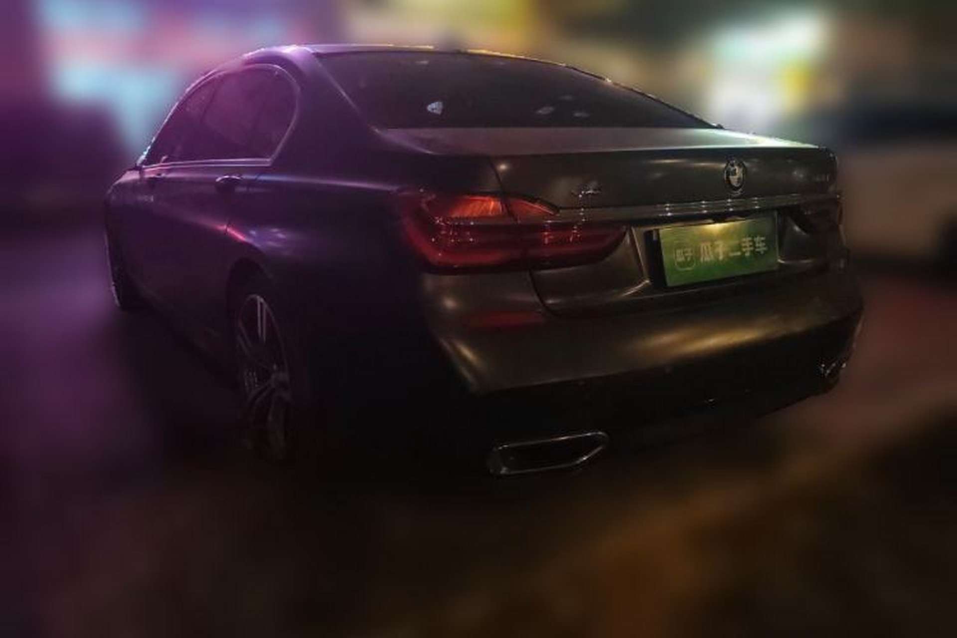 Used BMW 7 Series 2018 740Li M Sport Package Leading Model Rear Left 45 Deg