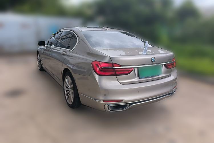 Used BMW 7 Series 2018 730Li Leading Model Excellence Package Rear Left 45 Deg