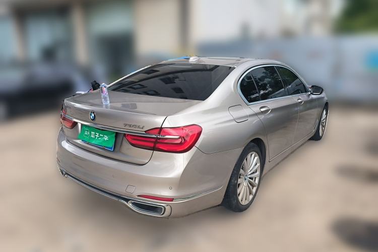 Used BMW 7 Series 2018 730Li Leading Model Excellence Package Rear Right 45 Deg