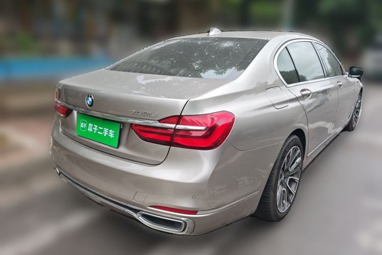 Used BMW 7 Series 2018 730Li Luxury Model Excellence Package Rear Right 45 Deg