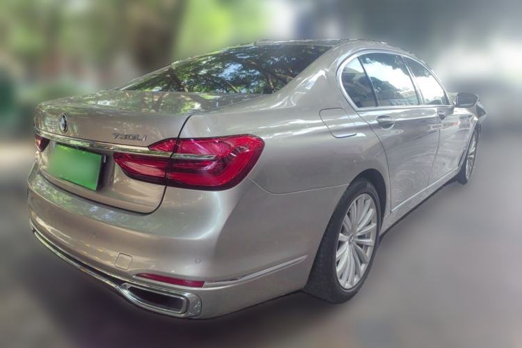 Used BMW 7 Series 2018 730Li Luxury Model Excellence Package Rear Right 45 Deg