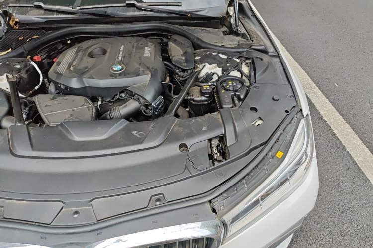Used BMW 7 Series 2018 730Li Luxury Edition M Sport Package Engine Bay Left