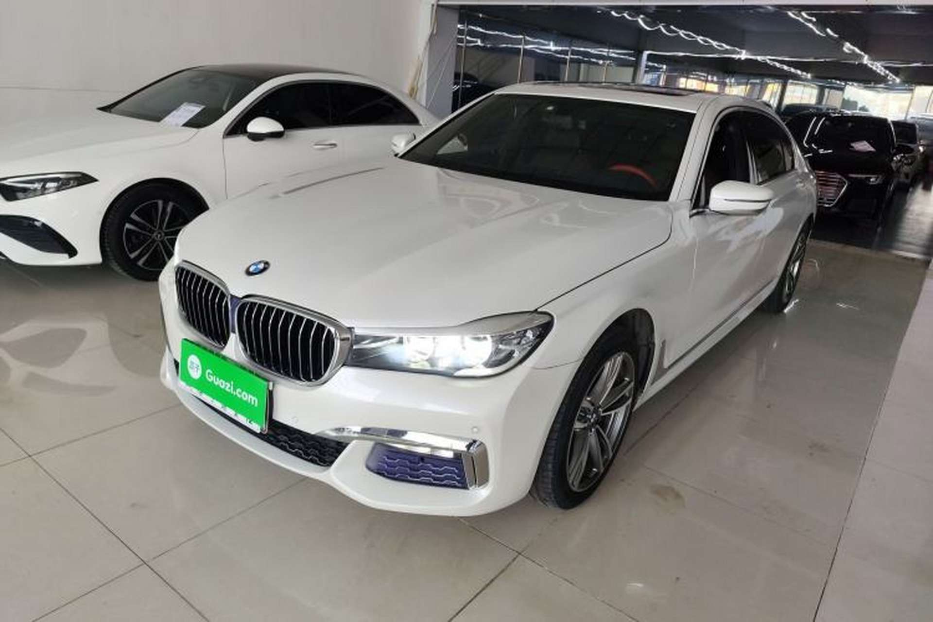 Used BMW 7 Series 2018 730Li Leading Model M Sport Package Front Left 45 Deg