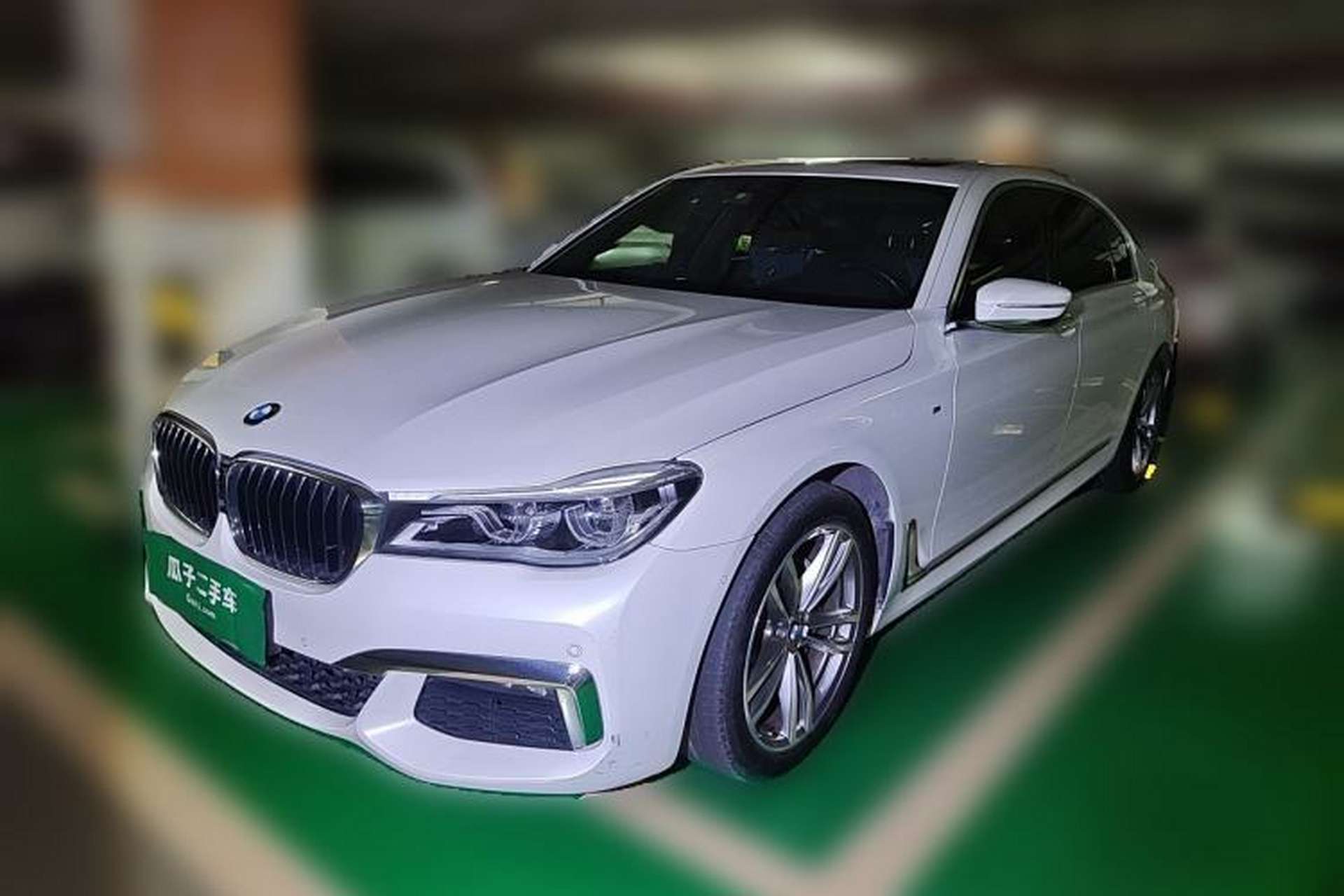 Used BMW 7 Series 2018 730Li Leading Model M Sport Package Front Left 45 Deg