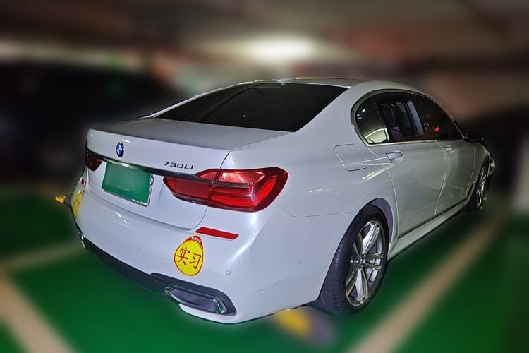 Used BMW 7 Series 2018 730Li Leading Model M Sport Package Rear Right 45 Deg