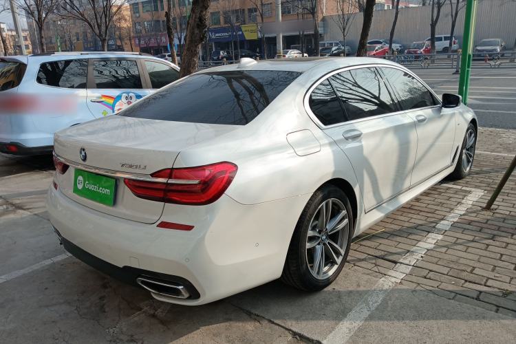 Used BMW 7 Series 2018 730Li Leading Model M Sport Package Rear Right 45 Deg