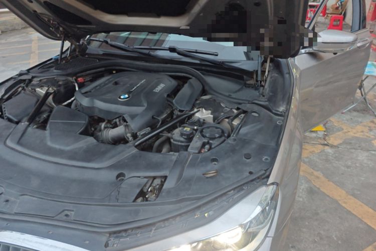 Used BMW 7 Series 2018 730Li Leading Model Excellence Package Engine Bay Left