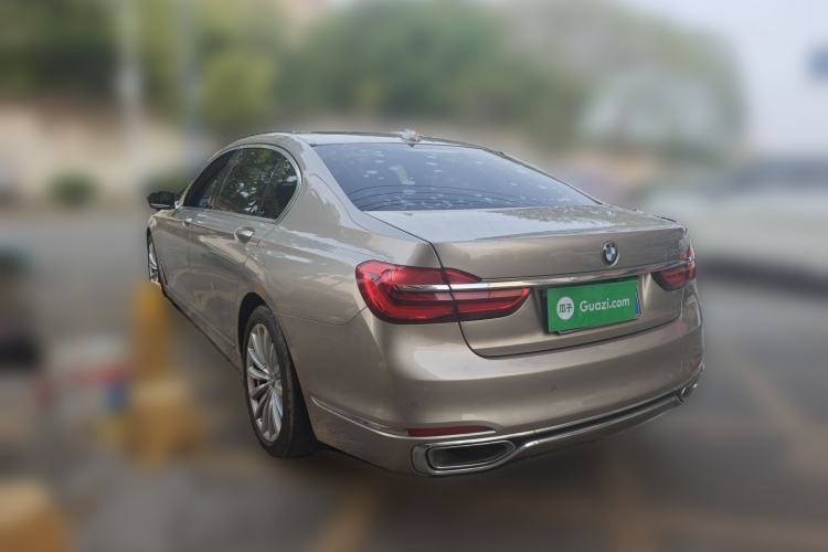 Used BMW 7 Series 2018 730Li Leading Model Excellence Package Rear Left 45 Deg