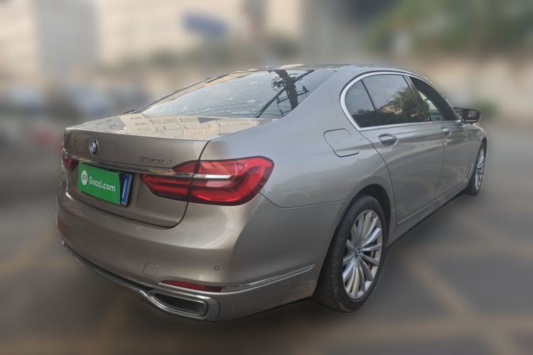 Used BMW 7 Series 2018 730Li Leading Model Excellence Package Rear Right 45 Deg