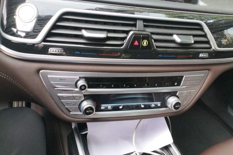 Used BMW 7 Series 2019 Restyled 730Li M Sport Package Audio And AC Panel