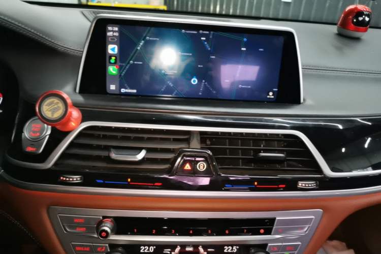 Used BMW 7 Series 2019 Updated 740Li Luxury Version M Sport Package Audio And AC Panel