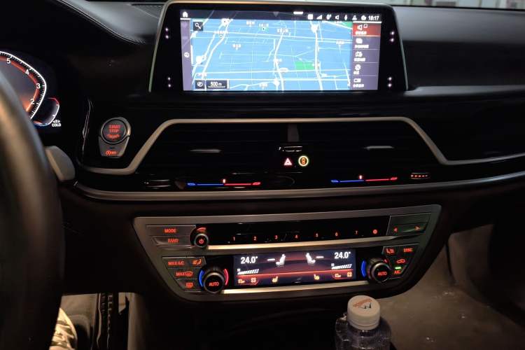 Used BMW 7 Series 2019 Updated 740Li Luxury Version M Sport Package Audio And AC Panel