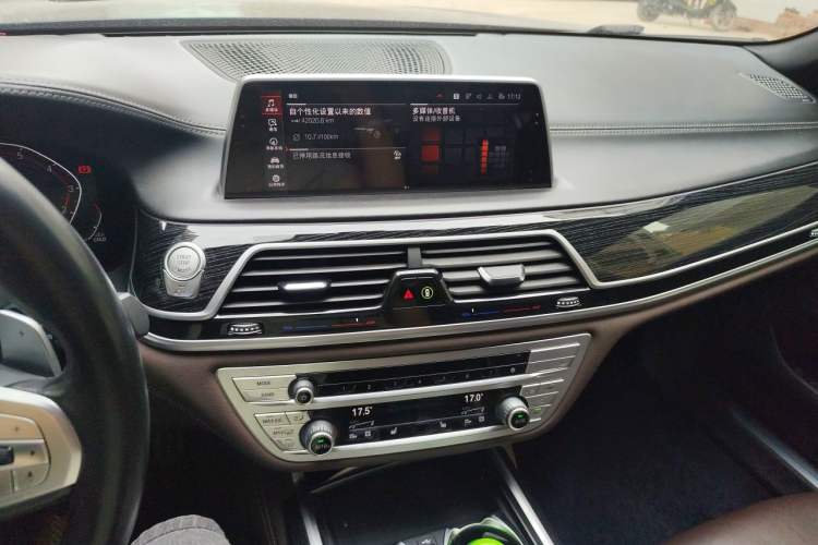 Used BMW 7 Series 2019 Restyled 730Li M Sport Package Audio And AC Panel
