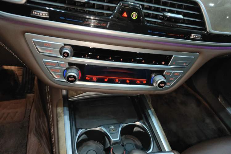 Used BMW 7 Series 2019 Restyled 740Li Leading Luxury Package Audio And AC Panel
