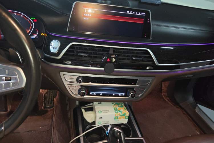Used BMW 7 Series 2019 740Li Leading Model M Sport Package Audio And AC Panel
