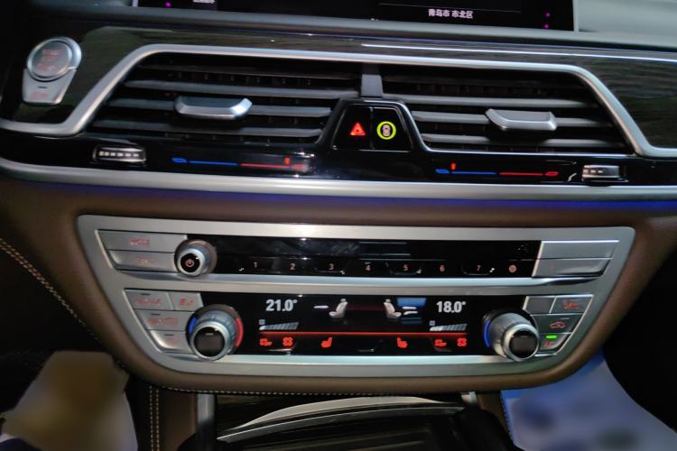 Used BMW 7 Series 2019 Updated 730Li Luxury Package Audio And AC Panel