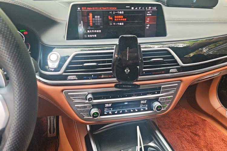 Used BMW 7 Series 2019 Restyled 740Li xDrive Executive M Sport Package Audio And AC Panel