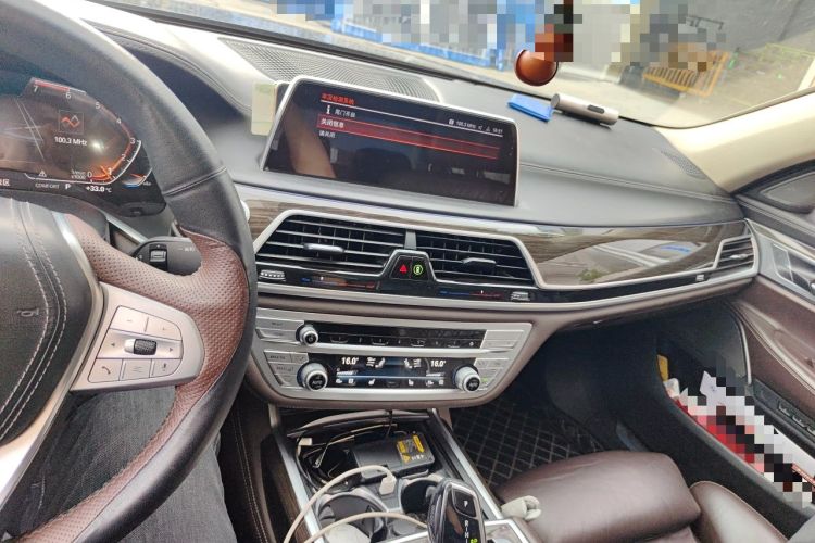 Used BMW 7 Series 2019 Updated 730Li Luxury Package Audio And AC Panel