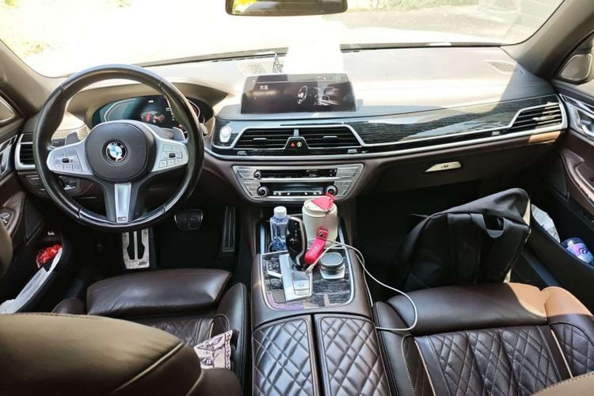 Used BMW 7 Series 2019 Restyled 740Li Leading Edition M Sport Package Center Console