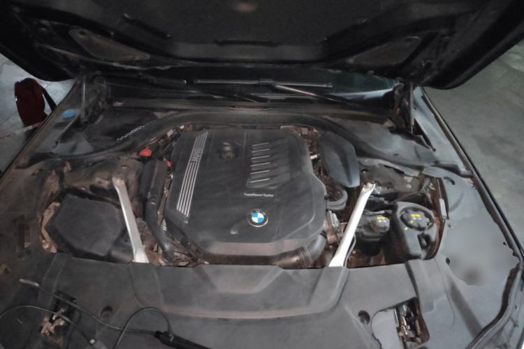 Used BMW 7 Series 2019 Updated 740Li Luxury Version M Sport Package Engine Bay