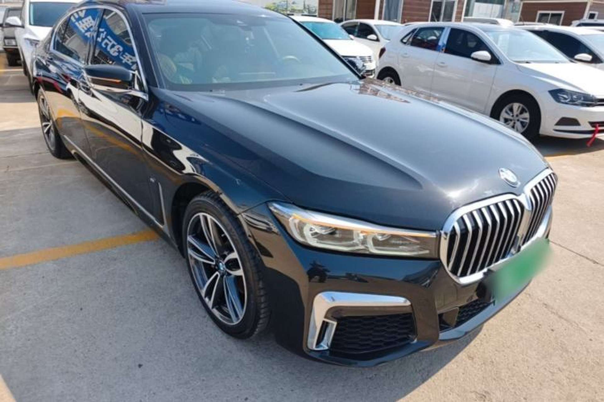 Used BMW 7 Series 2019 Restyled 730Li M Sport Package Front Right 45 Deg