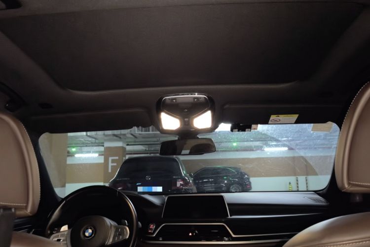 Used BMW 7 Series 2019 Updated 740Li Luxury Version M Sport Package Headliner
