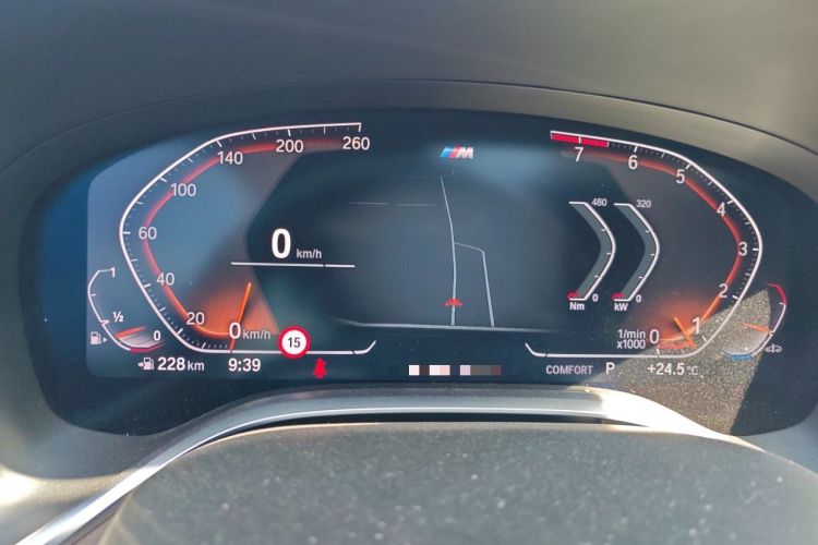 Used BMW 7 Series 2019 740Li Leading Model M Sport Package Instrument Cluster