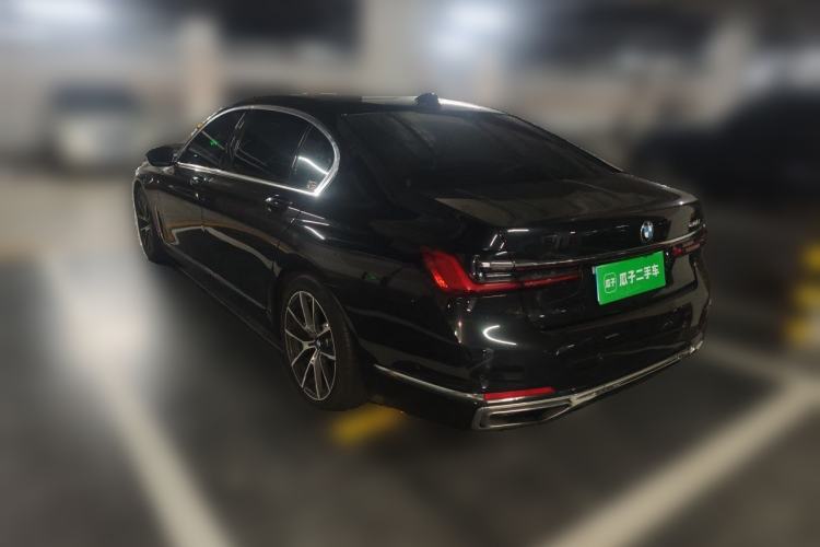 Used BMW 7 Series 2019 Updated 730Li Luxury Package Rear Left 45 Deg