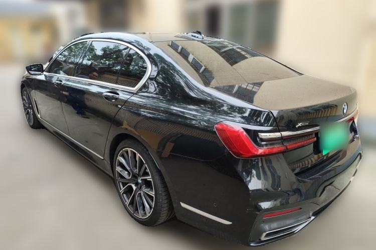 Used BMW 7 Series 2019 Restyled 740Li xDrive Executive M Sport Package Rear Left 45 Deg