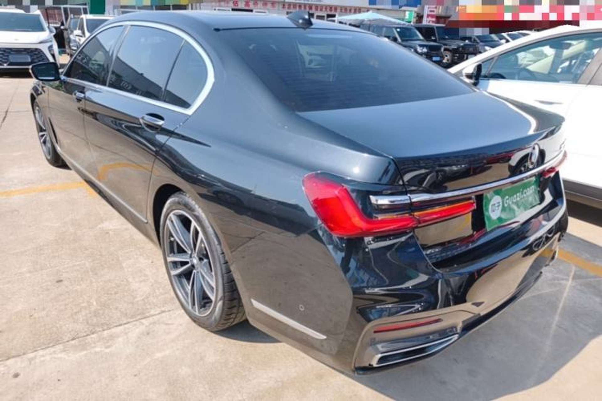 Used BMW 7 Series 2019 Restyled 730Li M Sport Package Rear Left 45 Deg