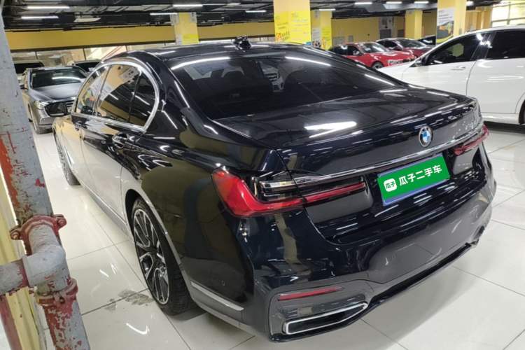 Used BMW 7 Series 2019 Restyled 740Li Leading Edition M Sport Package Rear Left 45 Deg