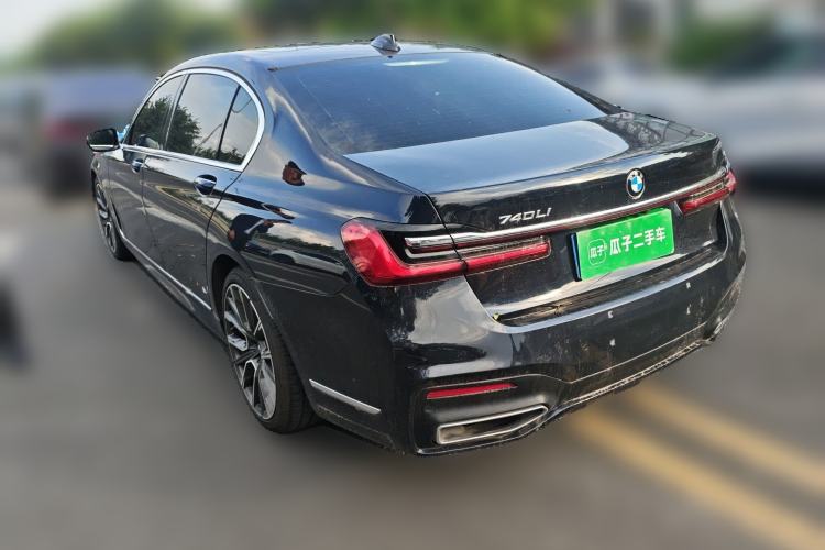Used BMW 7 Series 2019 740Li Leading Model M Sport Package Rear Left 45 Deg
