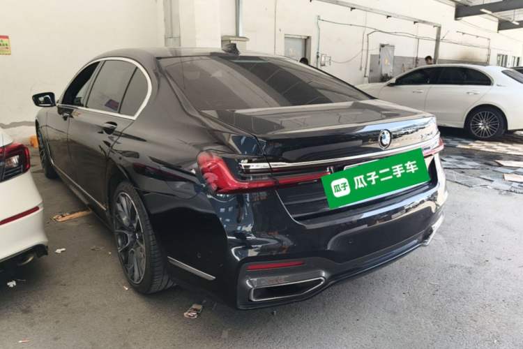 Used BMW 7 Series 2019 740Li Leading Model M Sport Package Rear Left 45 Deg