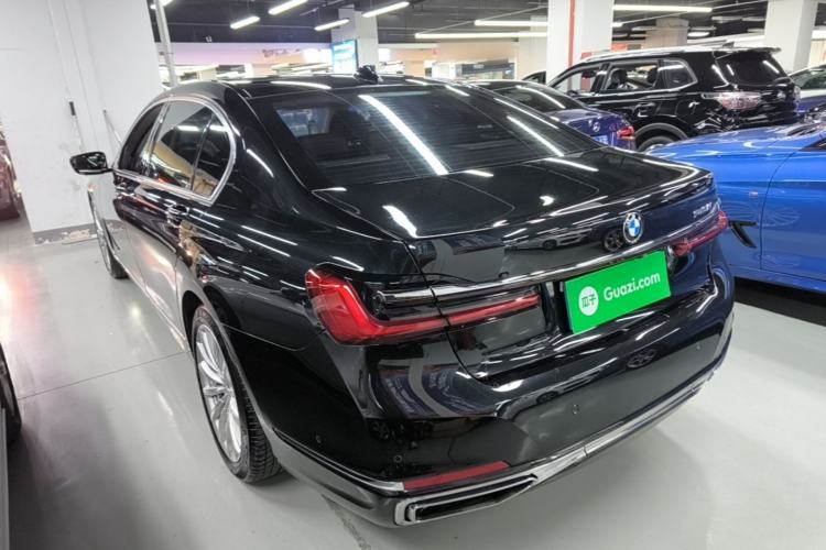 Used BMW 7 Series 2019 Updated 730Li Luxury Package Rear Left 45 Deg
