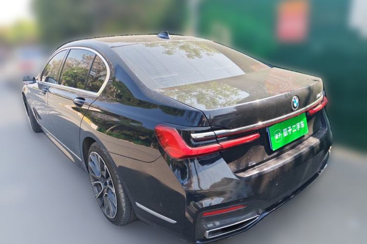 Used BMW 7 Series 2019 740Li Leading Model M Sport Package Rear Left 45 Deg
