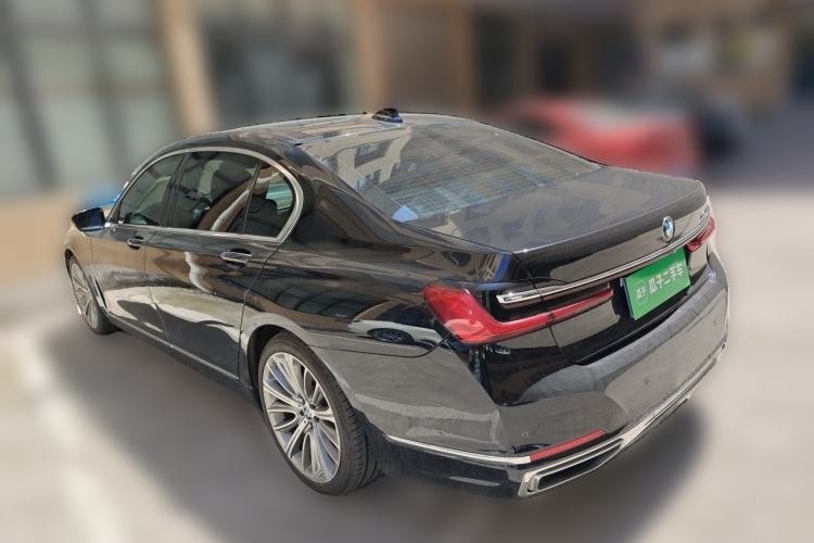 Used BMW 7 Series 2019 740Li Leading Edition Luxury Package Rear Left 45 Deg