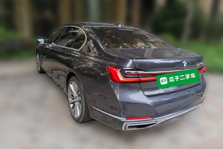 Used BMW 7 Series 2019 Restyled 740Li Leading Luxury Package Rear Left 45 Deg