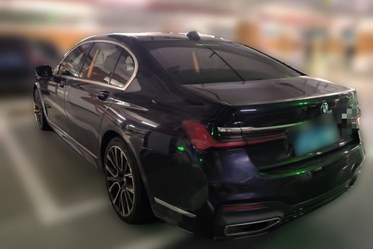 Used BMW 7 Series 2019 Updated 740Li Luxury Version M Sport Package Rear Left 45 Deg