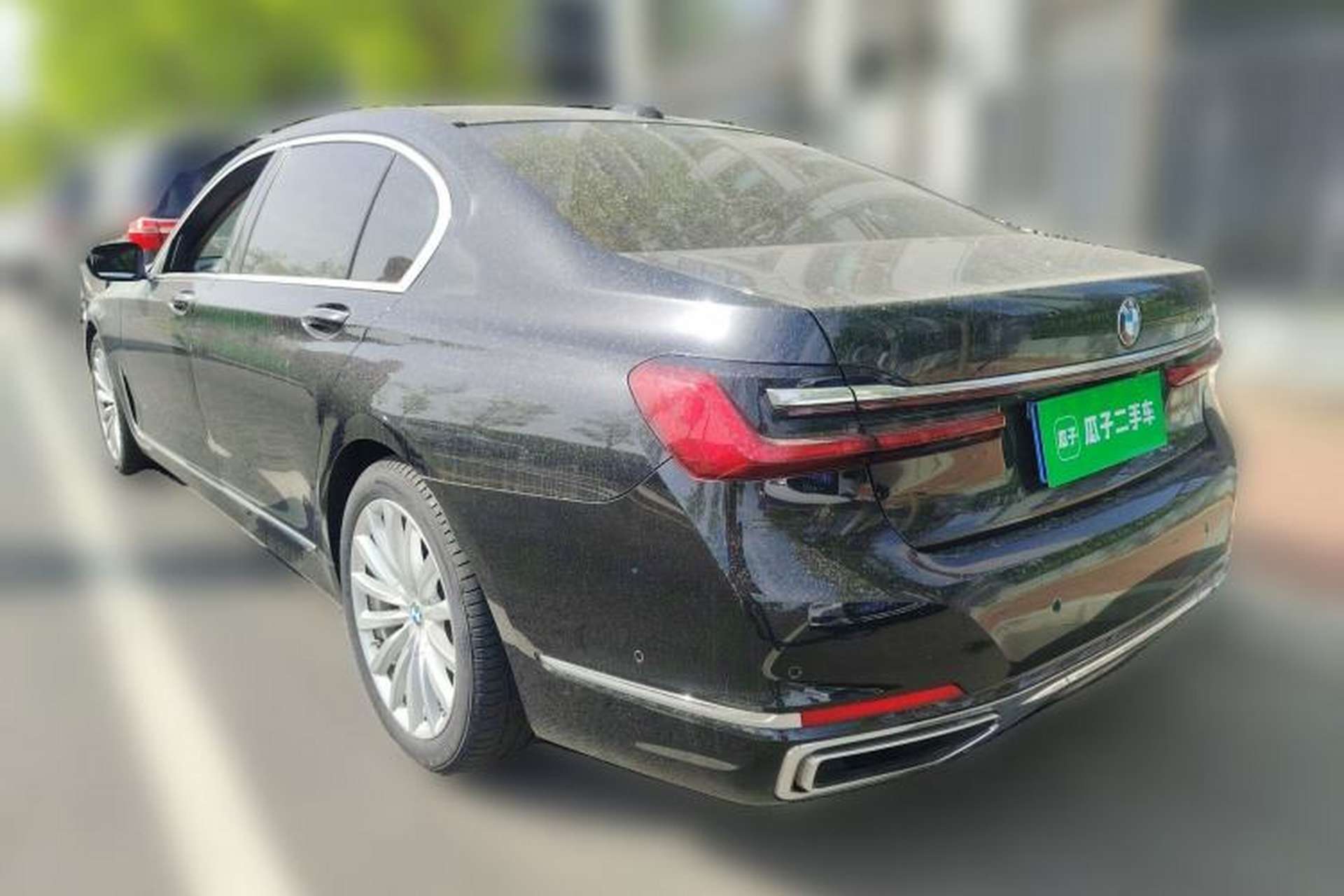 Used BMW 7 Series 2019 730Li Luxury Package Rear Left 45 Deg