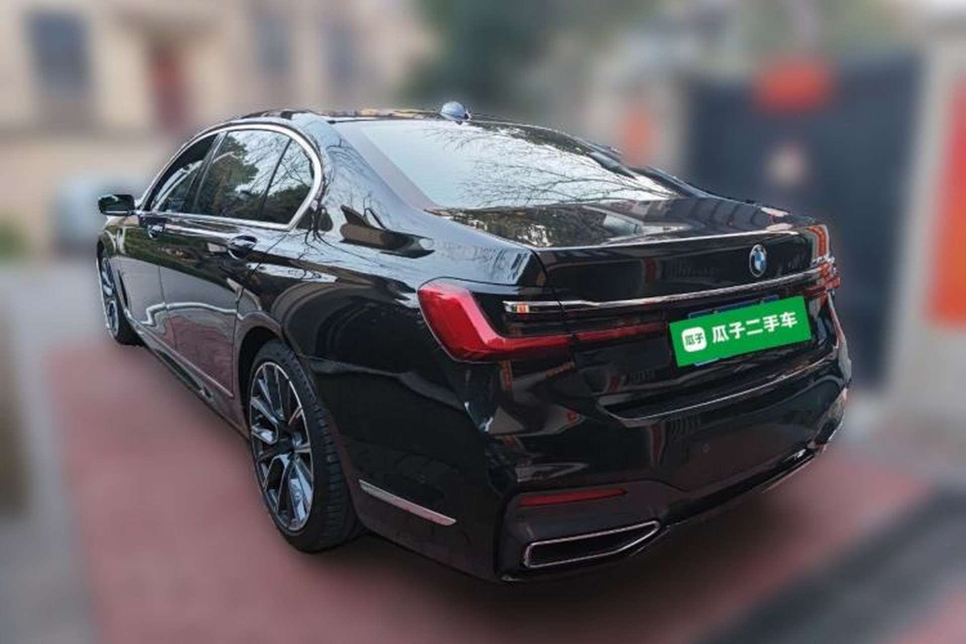 Used BMW 7 Series 2019 Restyled 740Li Leading Edition M Sport Package Rear Left 45 Deg