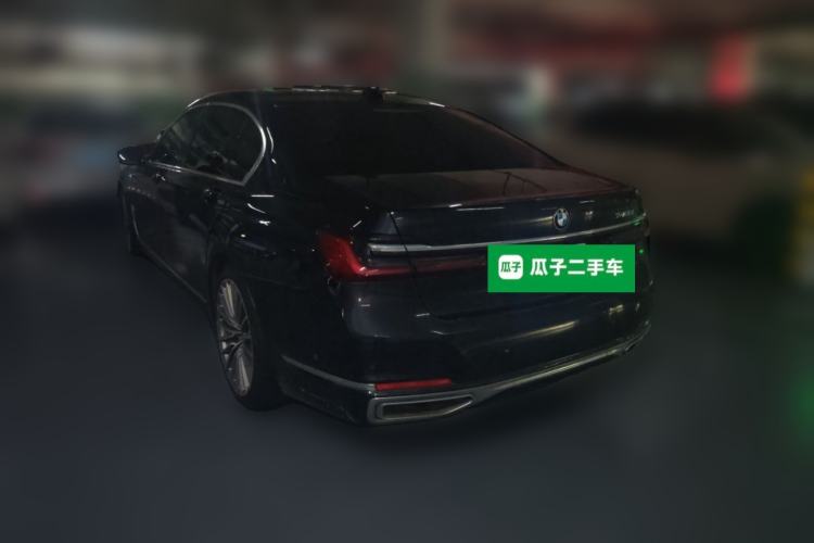 Used BMW 7 Series 2019 740Li Luxury Edition with Premium Package Rear Left 45 Deg