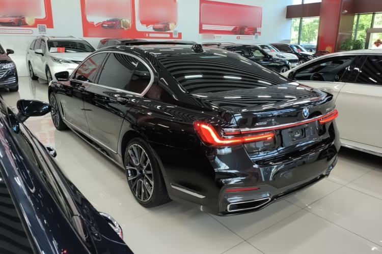 Used BMW 7 Series 2019 Restyled 740Li Leading Edition M Sport Package Rear Left 45 Deg