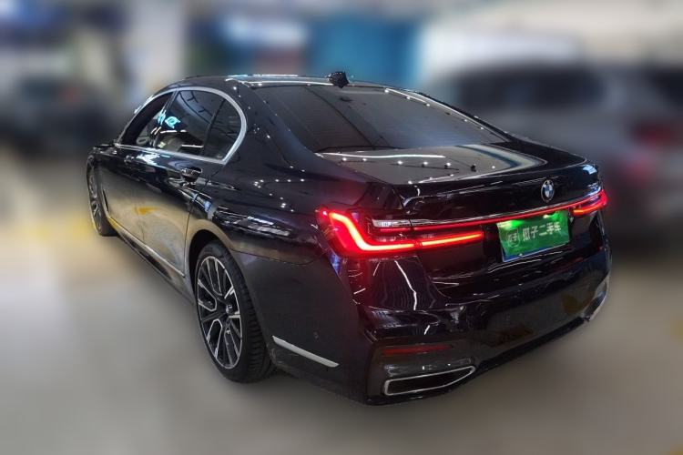 Used BMW 7 Series 2019 740Li Leading Model M Sport Package Rear Left 45 Deg