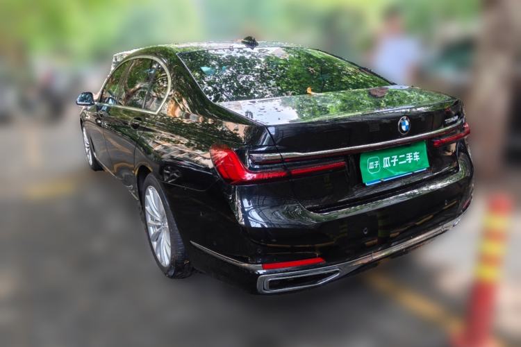 Used BMW 7 Series 2019 Updated 730Li Luxury Package Rear Left 45 Deg